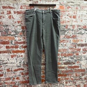 Faherty Dark Green Jeans